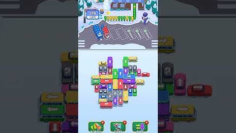 Bus Escape traffic jam 1832 level gameplay walk-through 2025# shorts#ytshort#gaming