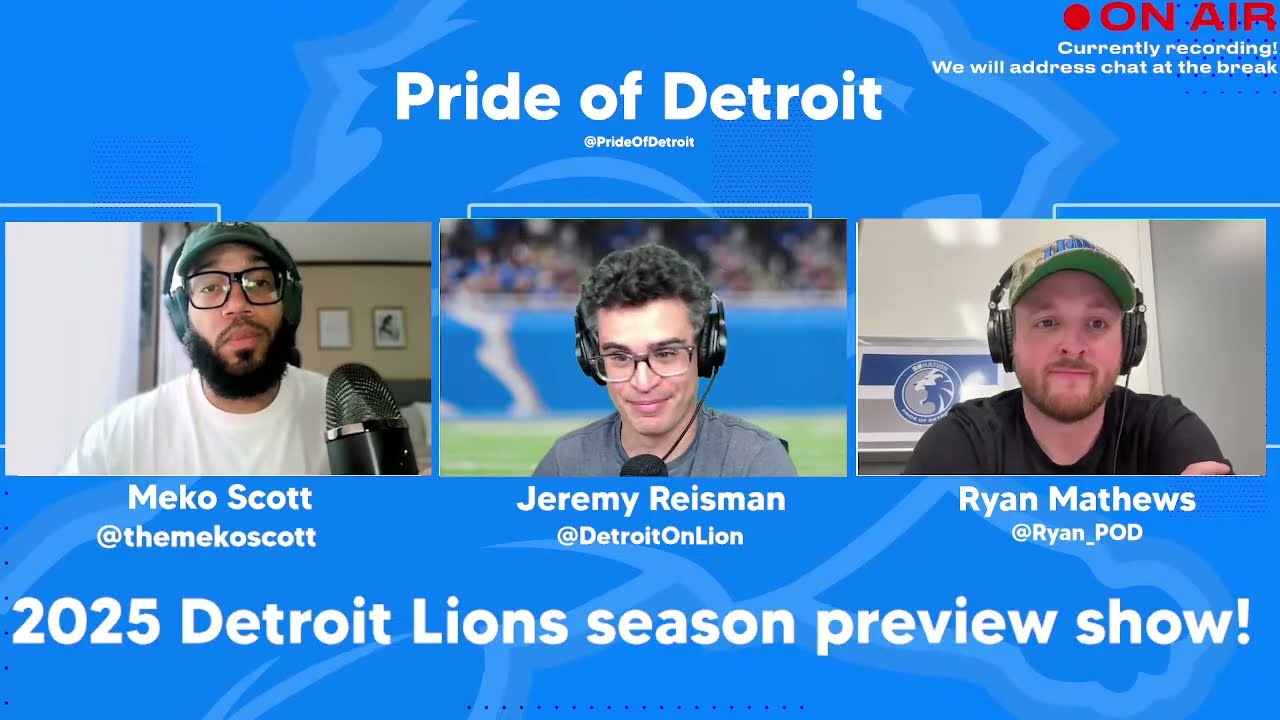 PODcast: 2025 Detroit Lions season preview