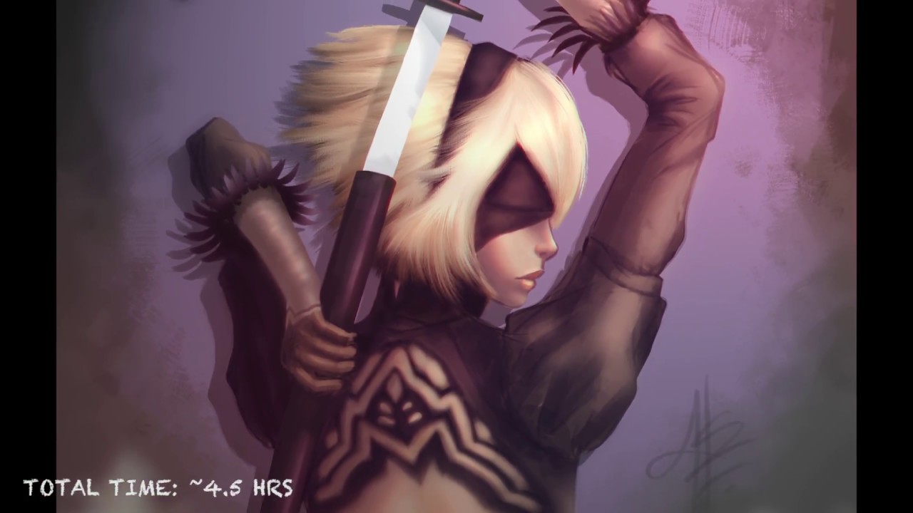 NieR: Automata YoRHa 2B - Painting Process