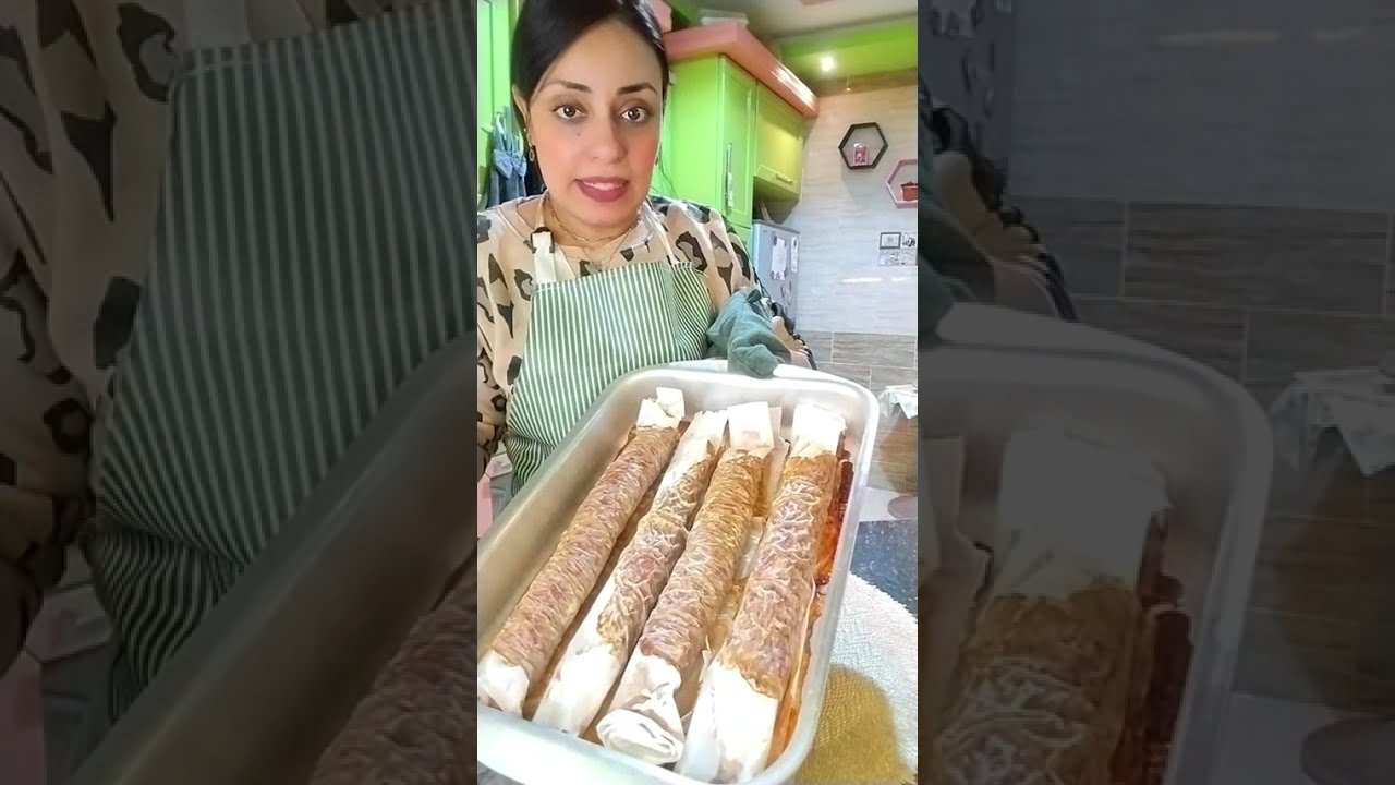 دونر كباب او شاورما تركي 🥙🥙بطريقه سهله وبسيطه والطعم حكايه 👌🏻😋 #تريند_الدونر #شاورما_تركي #دونر_كباب