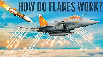 How flares save a jet under attack - Fully Explained
