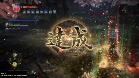 仁王２: Ninja Gaiden now can do Yokai shift combo madness