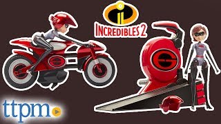 The Incredibles 2 Stretching \& Speeding Elasticycle from Jakks Pacific