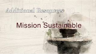 Additional Resources - Mission Sustainable