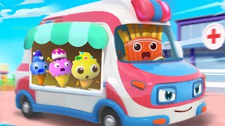 Ice Cream Emergency  More | Yummy Foods Family Collection | Best Cartoon for Kids