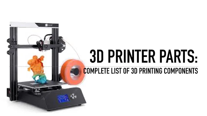 3D Printer Parts: Complete List of 3D Printing Components