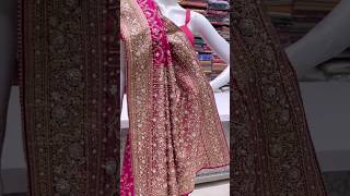 Bridal Embroidered Saree bridalsarees embroidery saree bridesfashion ytshorts shorts
