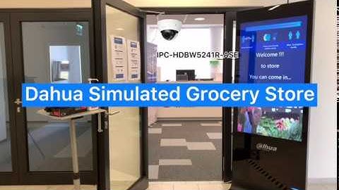 Dahua People Counting and Flow Control Solution