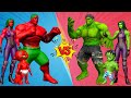 FAMILY HULK VS FAMILY RED HULK #2 : RISE OF THE BEASTS : Who Is The King Of Monsters