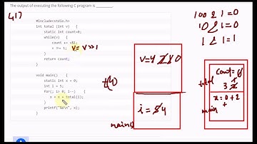 Programming : GATE 2017 CS/IT PREVIOUS YEAR SOLUTION