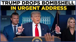 Donald Trump  Trumps Stunning Announcement  Trump Latest News   Us News  White House