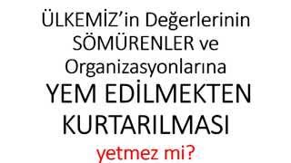 Bir &quot;NUH Tufanı&quot;nda &quot;ÇARE&quot; için Ne Yeter, Ne Yetmez???