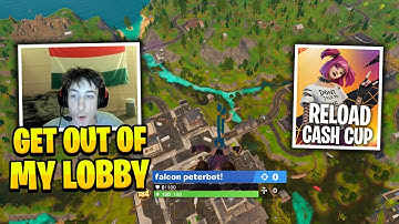 PeterBot SHUTS DOWN Everyone Who Lands Slurpy Swamp in Reload Duos Cup