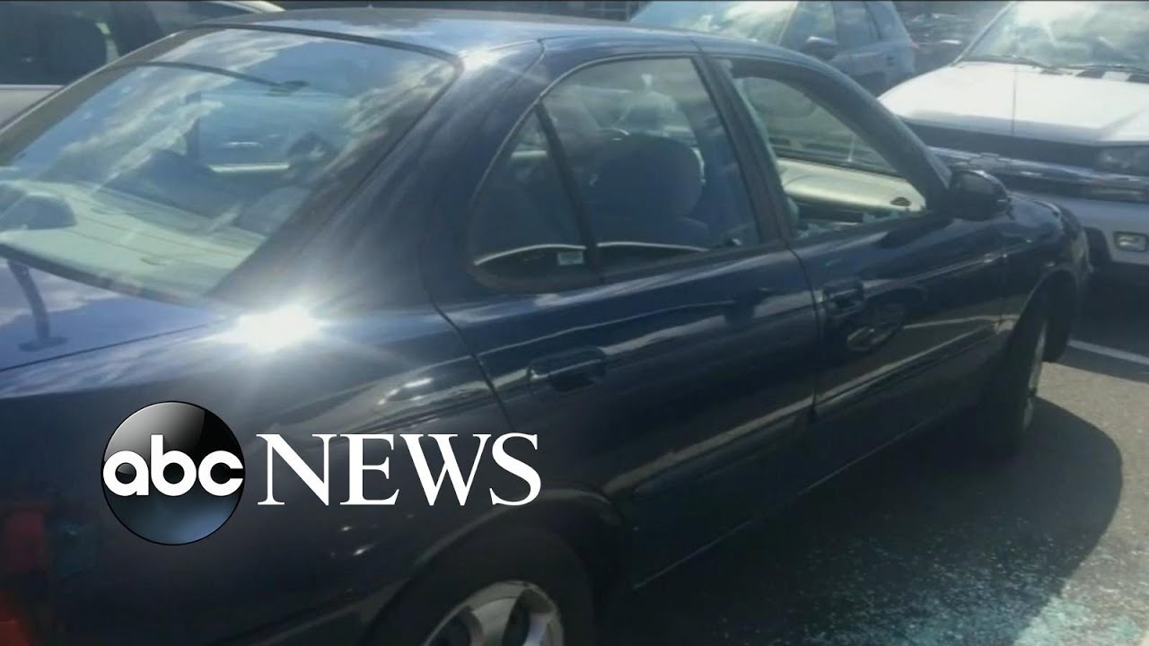 Baby Left in Hot Car Rescued by Smashing Window YouTube