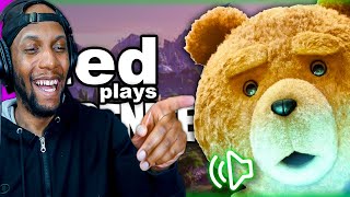 Reacting to Azzerz&#39;s TED PLAYS FORTNITE!