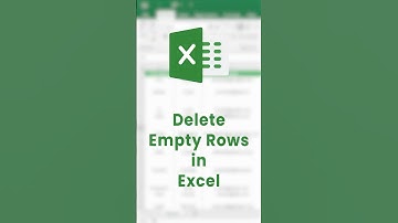 Delete Empty Rows in Excel Smartly😎 | Excel Tutorials #shorts #excel