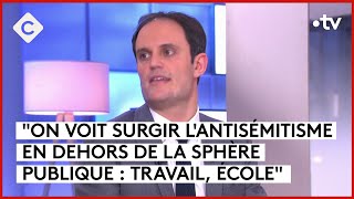 Actes antisémites : + 1000% depuis le 7 octobre - C à Vous - 25/01/2024