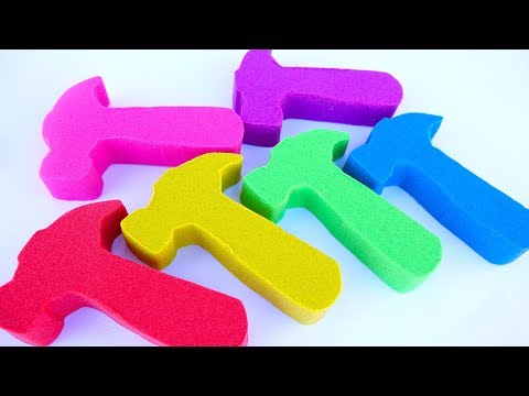 DIY HandyMan Tools Colors Kinetic Sand Mighty Toys Fun Play Kinetic Sand