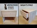 DIY How to Make a Nightstand