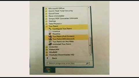 Std : 3.Sub : Computer.Ls.No 11 Introducing Tux Paint