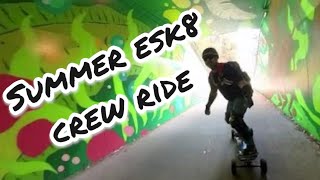 Summer, Blue Skies and Summer Eskate with the crew Resimi