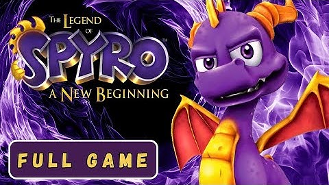 The Legend of Spyro: A New Beginning (PS2) Full Game Walkthrough | No Commentary