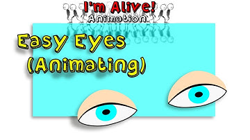 Eye Animating Tutorial using Easy Eyes Rig | Moho | Tutorial