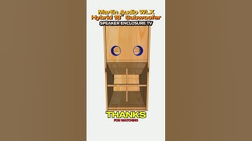 Martin Audio WLX 18″ hybrid subwoofer #shorts