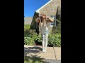 KRISTINA FASHION BRAND CHIGANT CHIFFON BLOUSE REVIEW WHITE LEATHER THIGH BOOTS AMERICAN EAGLE JEANS