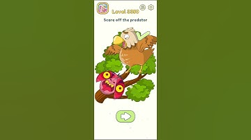 Dop 2 (Delete One Part) Level - 3350 Scare off the predator #shorts #shortsfeed #viralshorts