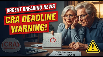 CRA WARNING: Miss This Weekend & Lose Your CPP + OAS Payments!