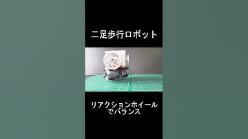 自作の二足歩行ロボット