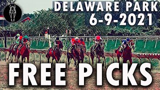 FREE HORSE RACING PICKS! DELAWARE PARK 6-9-2021  9 RACES | Trust The Prophets FREE PLAY WEDNESDAY