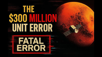 How A Units Mix‑Up Destroyed NASA’s Mars Probe