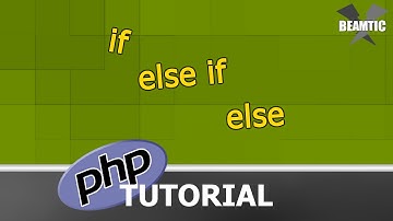 If Statements (If, else if, else) in PHP