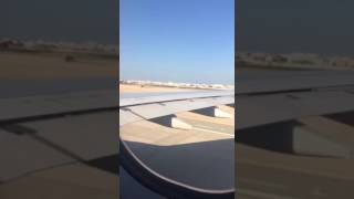 Cathay pacific takeoff from Bahrain to Dubai