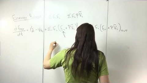 General Energy Balance for Reactors