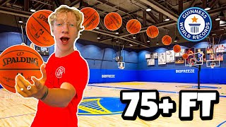 Breaking 24 Basketball WORLD RECORDS In 24 Hours