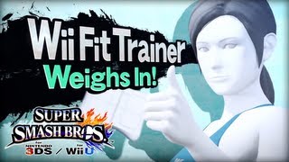 Super Smash Bros. Wii U And 3Ds - Wii Fit Trainer Joins