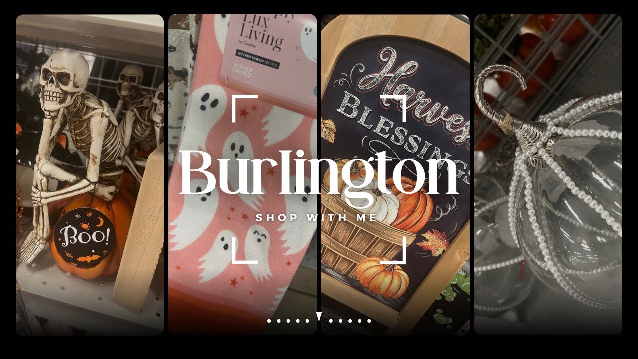 Burlington Shop With Me 🛍️ New Fall and Halloween 🎃 Finds August 13