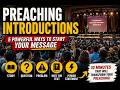 5 Sermon Introductions Every Preacher Must Master | Instantly Improve Your Preaching