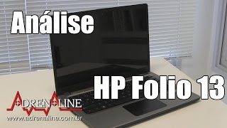 Vídeo análise do Ultrabook HP Folio 13