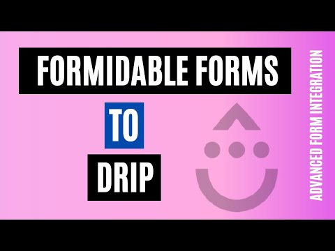 Quickly Integrate Formidable Forms to Drip | Best Plugin!