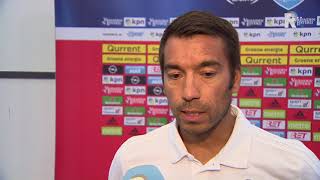 Van Bronckhorst na Feyenoord-Levante: 'Ploeg staat er heel goed op'