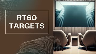 Mastering Room Acoustics: Hitting the RT60 Target
