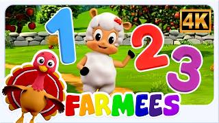 learn count 1to 10 farmees more baby songs
