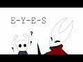 What does eyes spell  hollow knight animatic