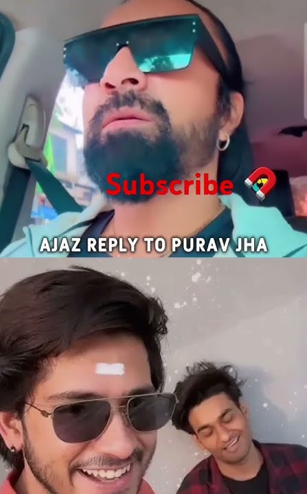 ajaz-khan-reply-to-purav-jha-girlfriend-ka-beta-bola-bhai-log