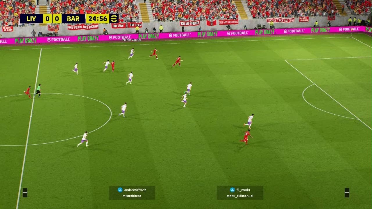 Tim league Liverpool Barcellona