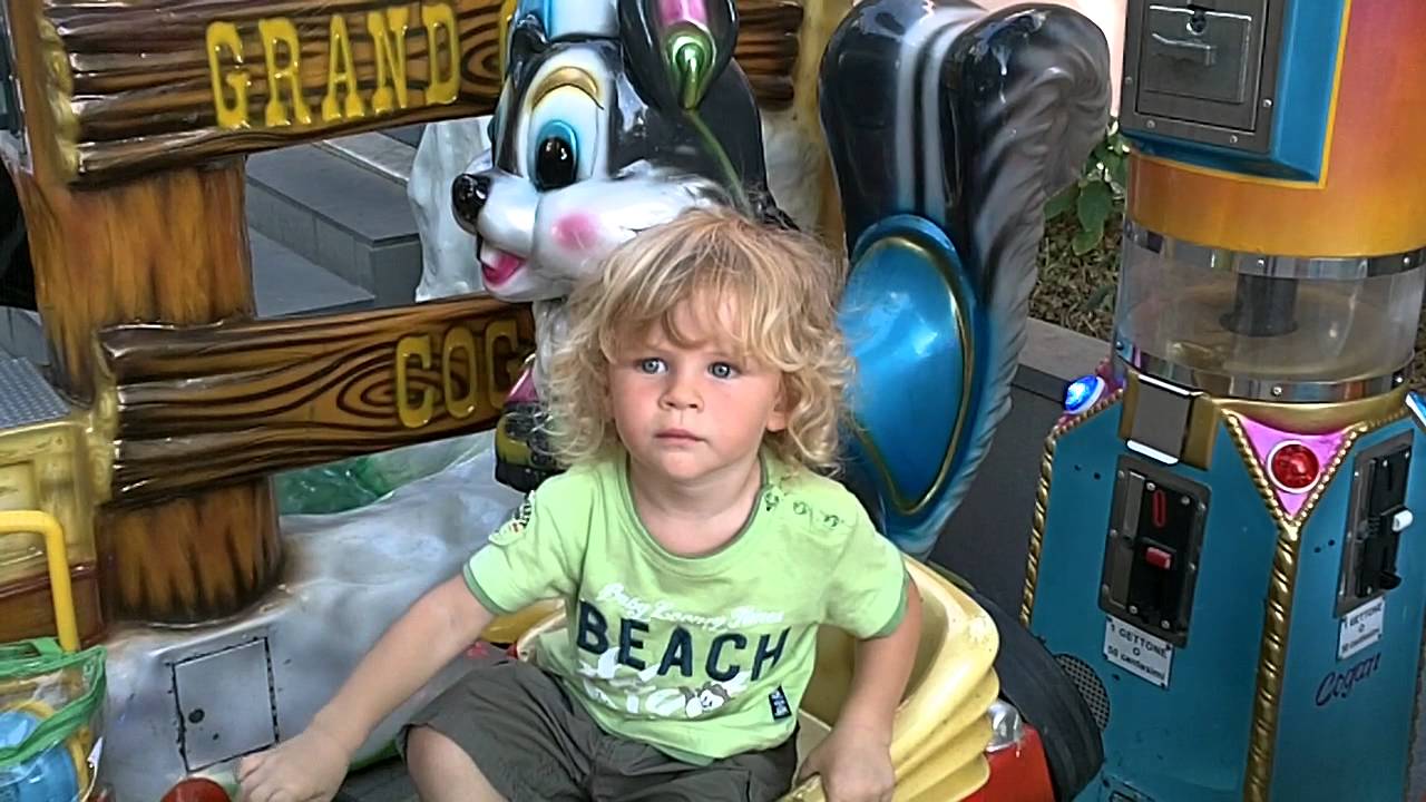 Varazze:Stefano sulla giostra